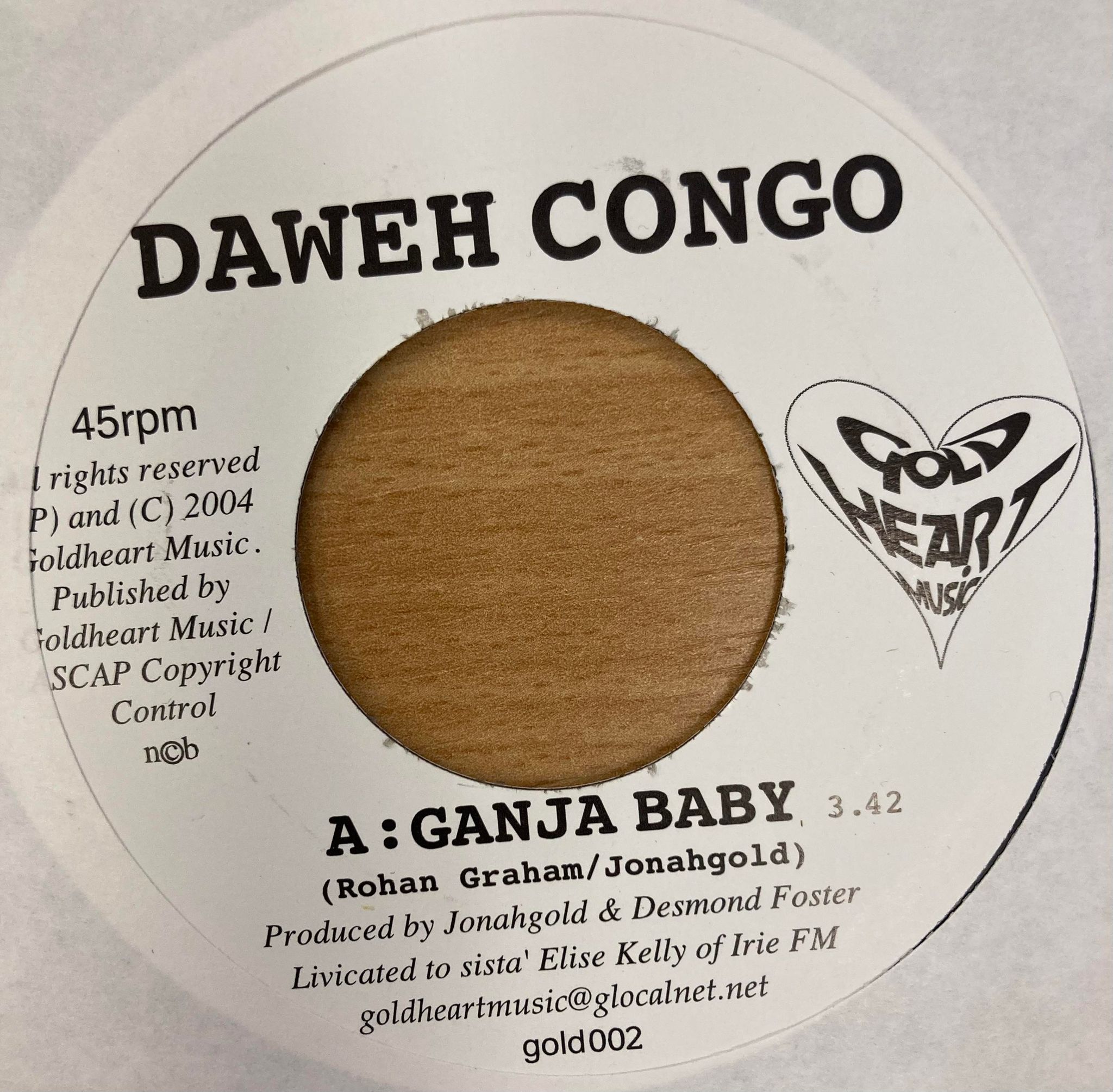 Daweh Congo – Ganja Baby