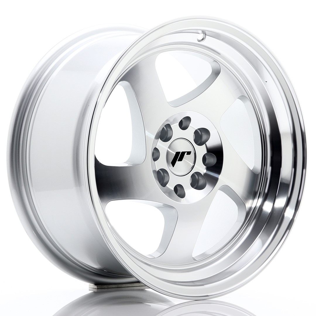 16" JR Wheels JR15 - Machined Silver