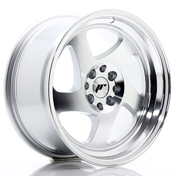 16" JR Wheels JR15 - Machined Silver