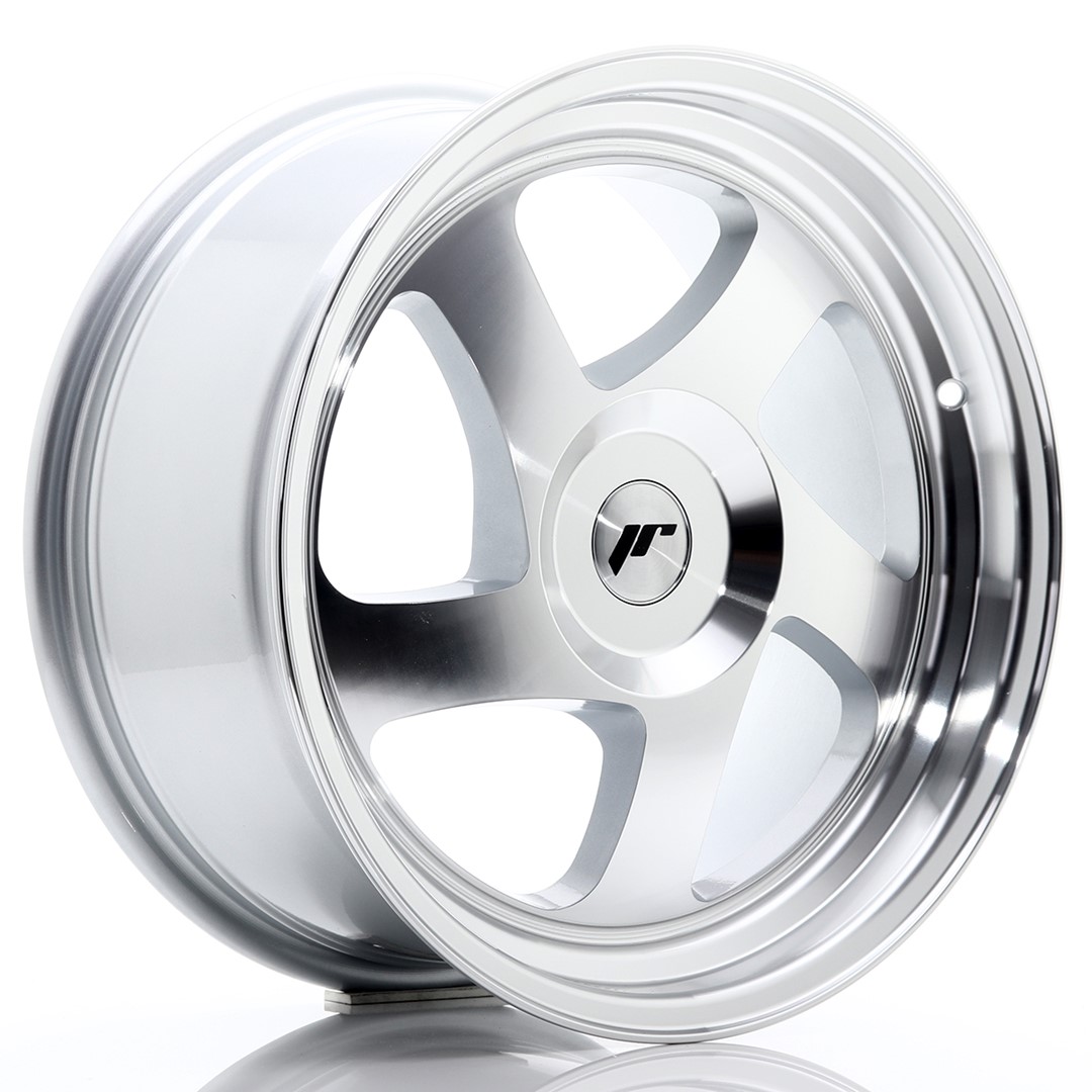 17" JR Wheels JR15 - Machined Silver