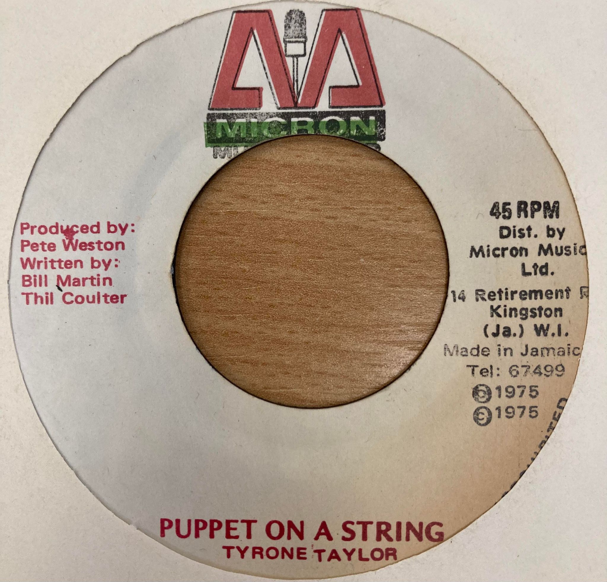 Tyrone Taylor – Puppet On A String