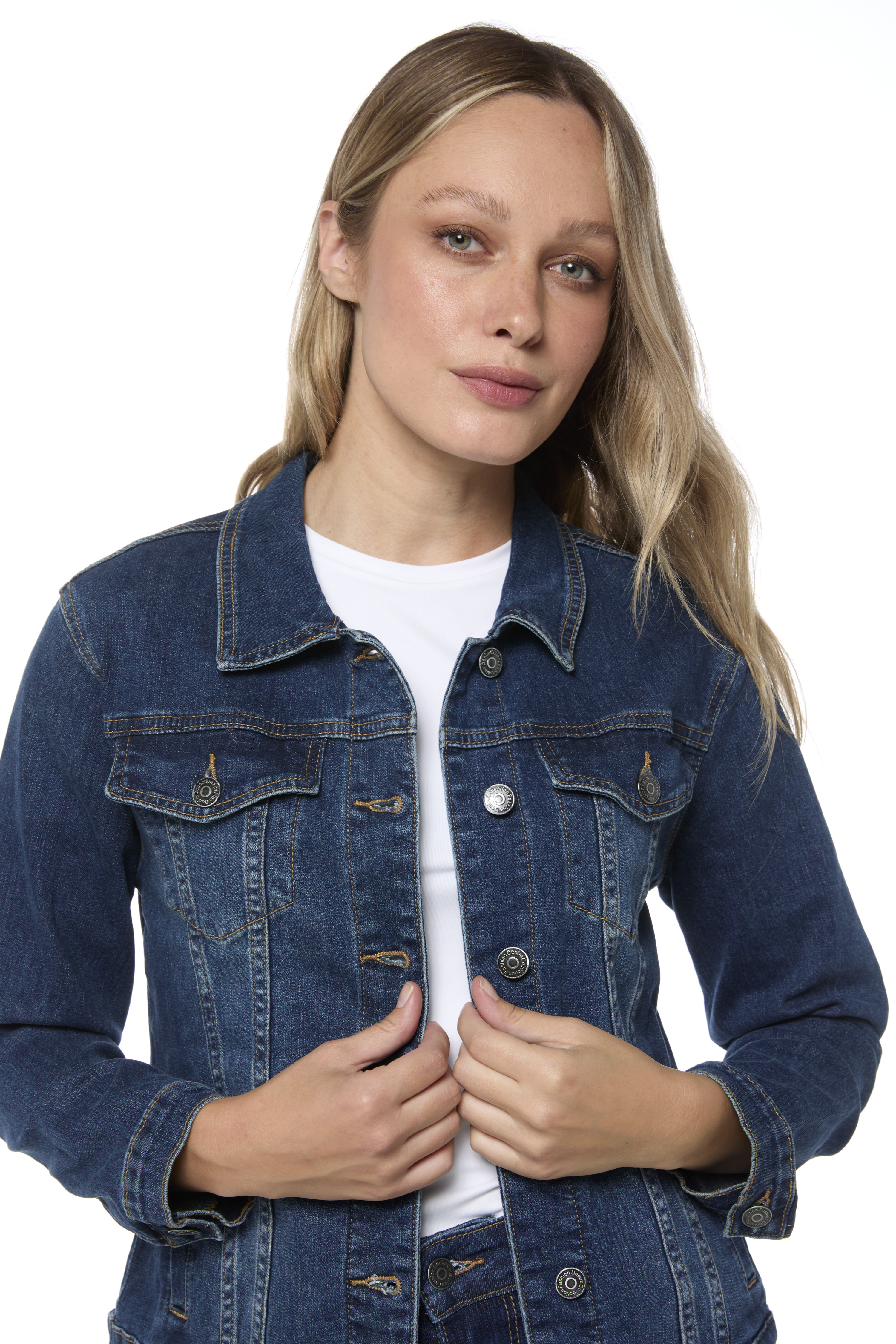DENIM JACKET Dark Blue - 3