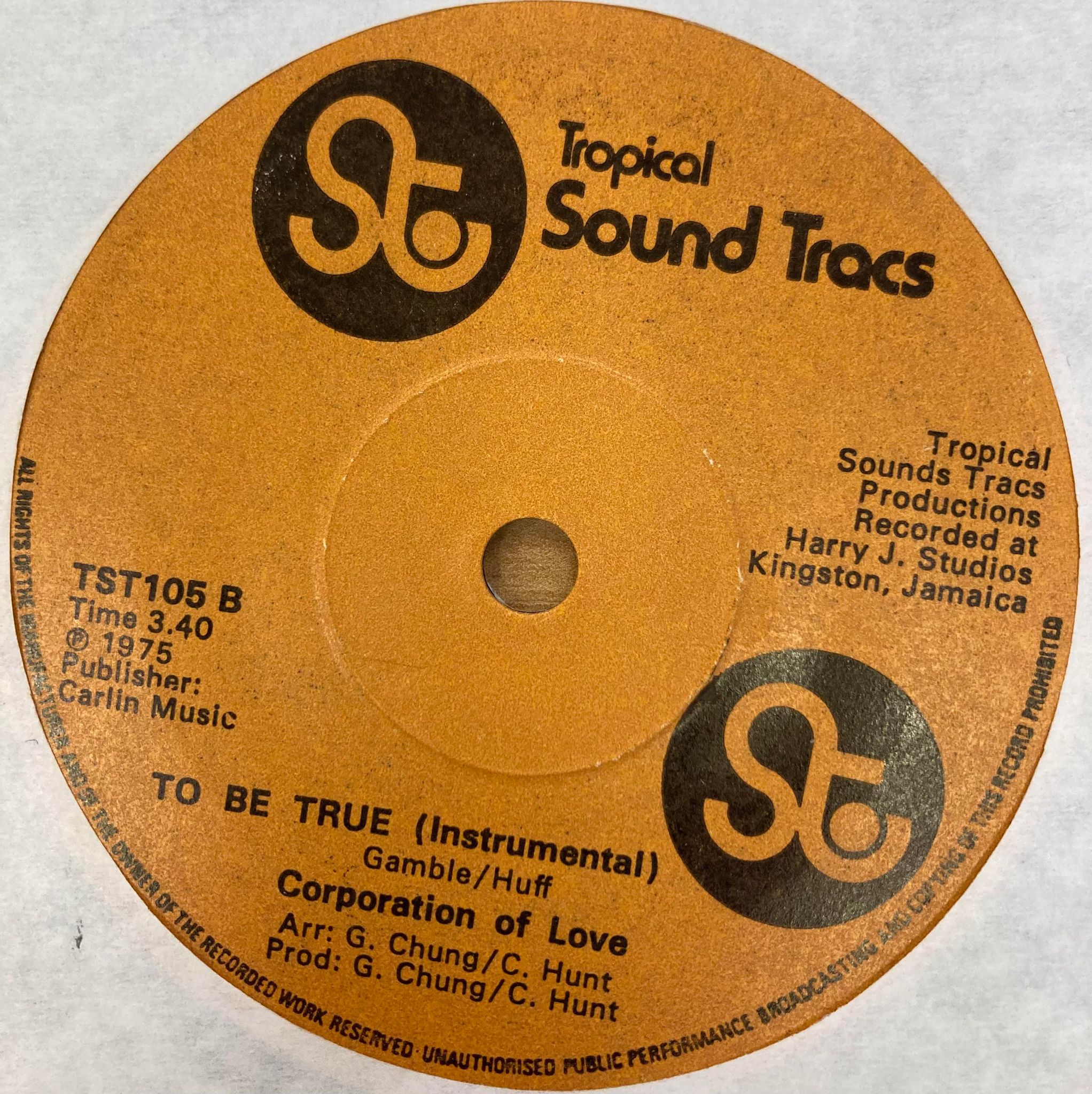 Corporation Of Love – To Be True - 2