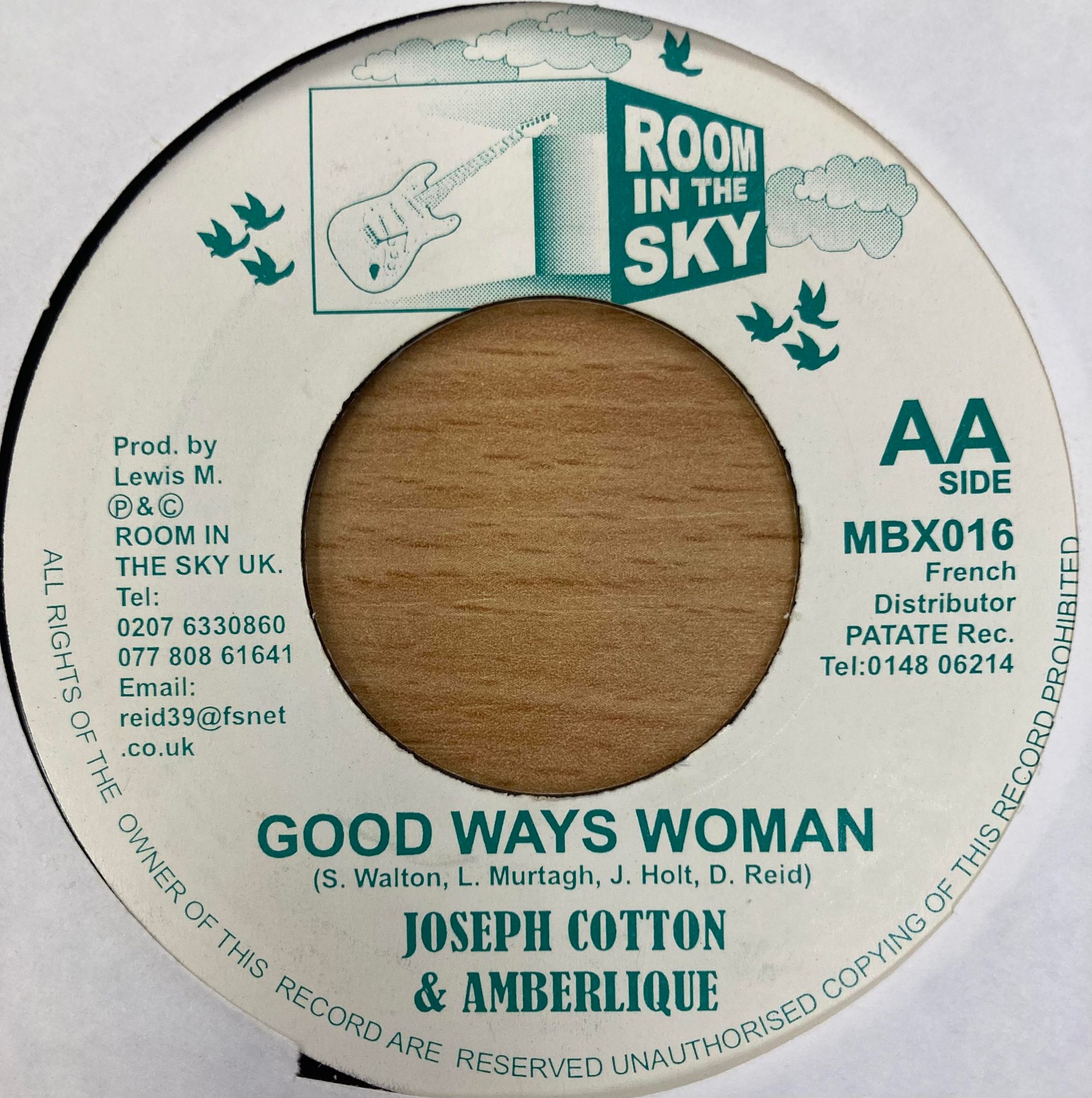 Amberlique featuring Tracey Reid & A.J. Franklin - I'll Be Lonely - 2