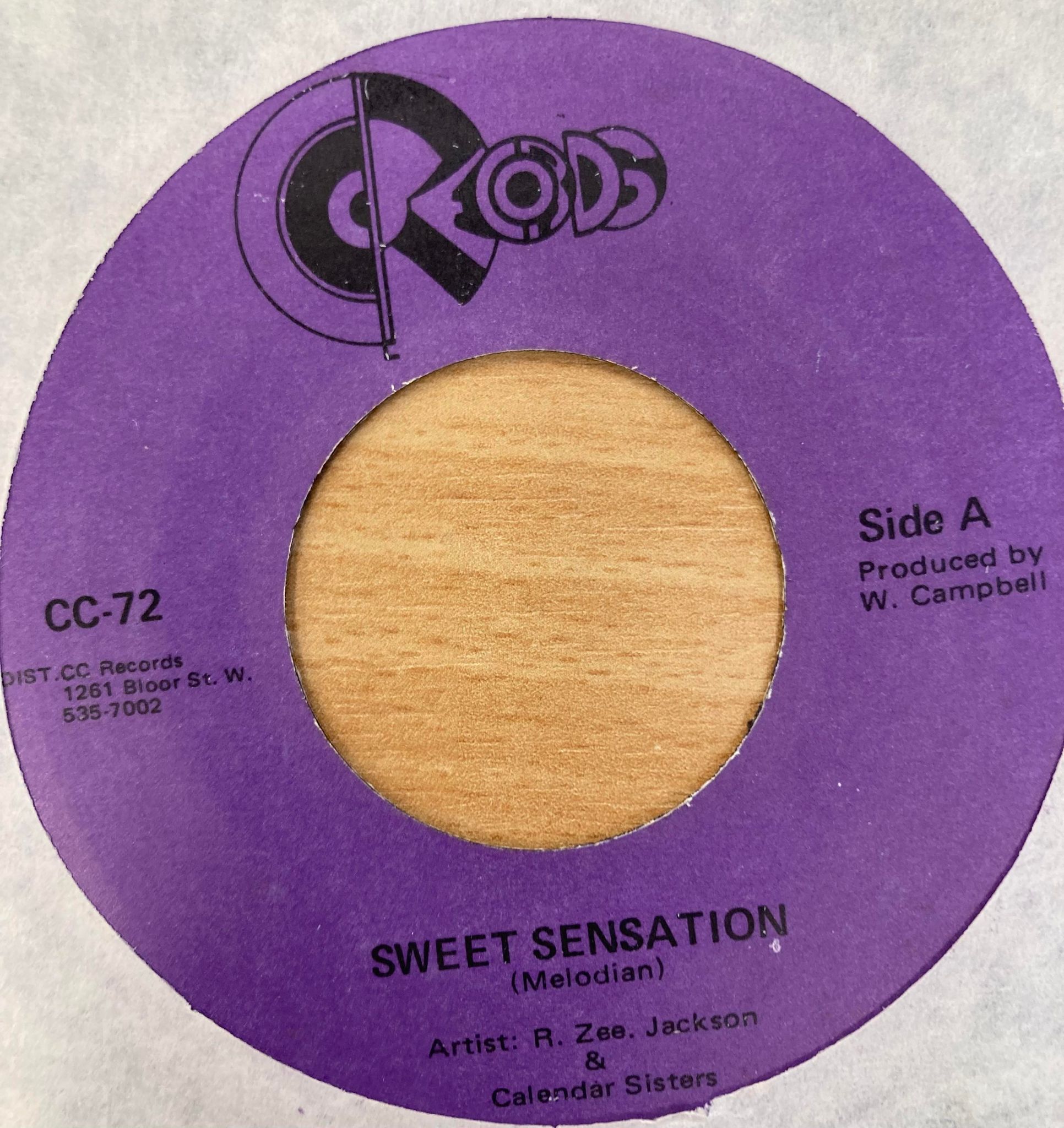 R. Zee Jackson - Sweet Sensation