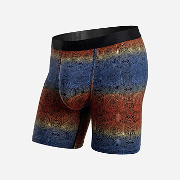 CLASSIC BOXER BRIEF PRINT - GEODANA-BLACK