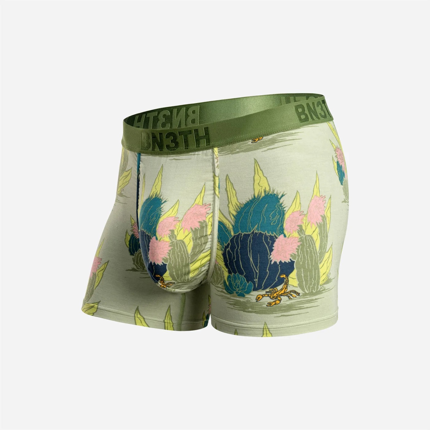 CLASSIC TRUNK PRINT - CACTUS FLORAL-FAIR GREEN