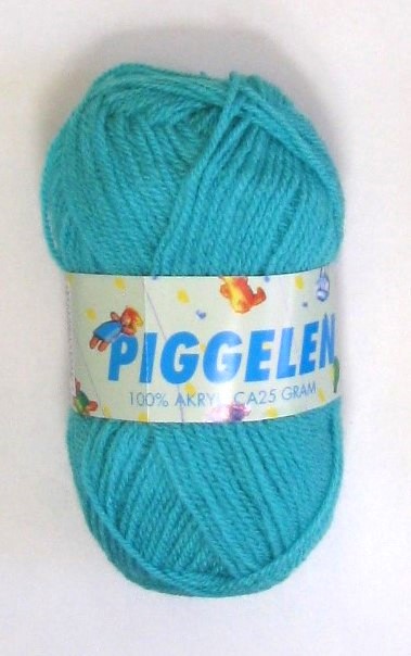 Piggelen. Turkos. 153