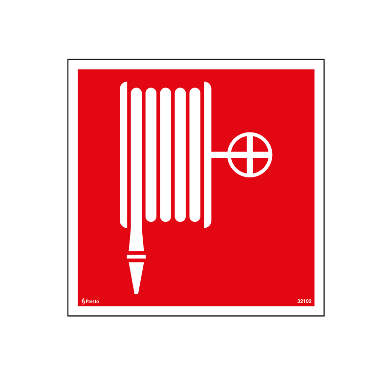 Skylt Brandpost