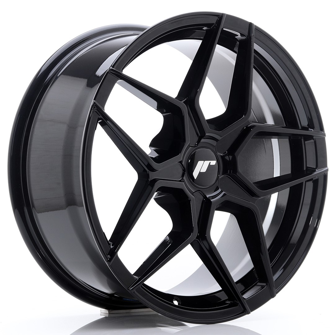 18" JR Wheels JR34 - Glossy Black