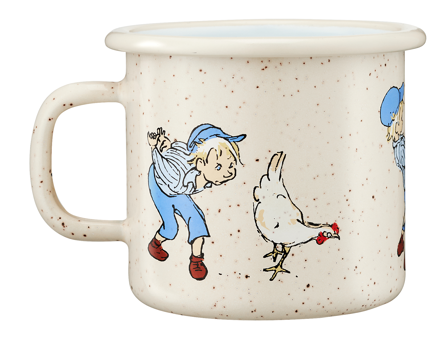 Emil i Lönneberga Emaljmugg 2,5 dl - Cluck Cluck - 2