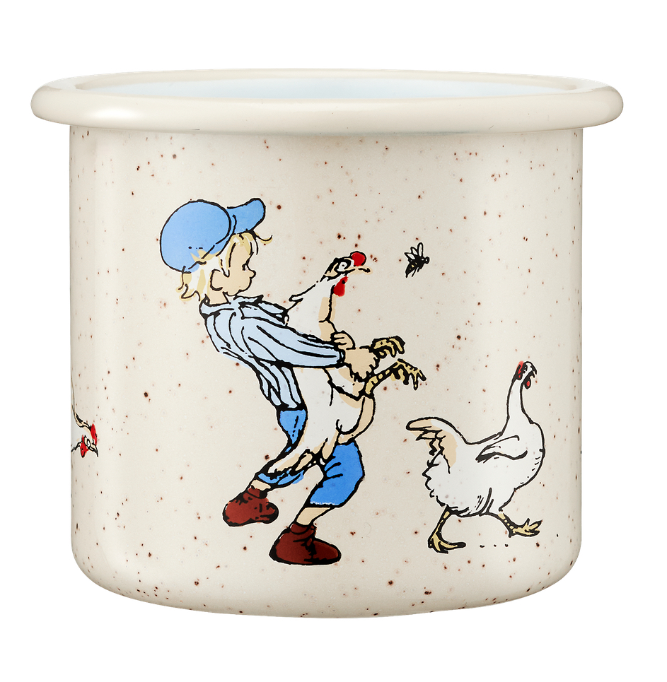 Emil i Lönneberga Emaljmugg 2,5 dl - Cluck Cluck - 3