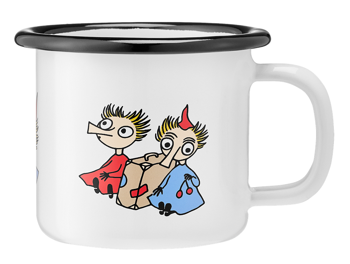 Mumin Emaljmugg 1,5 dl - Tofslan & Vifslan 