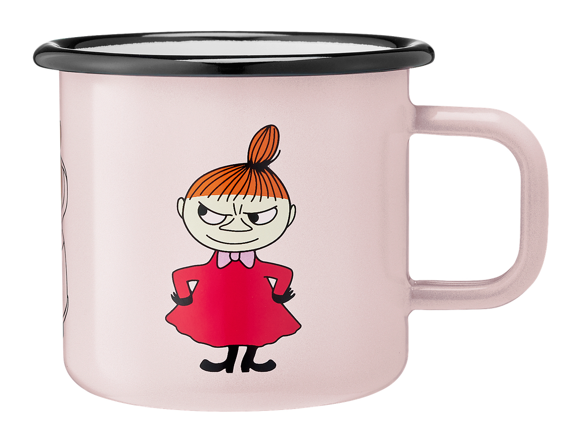 Mumin Emaljmugg 3,7 dl - Lilla My Rosa