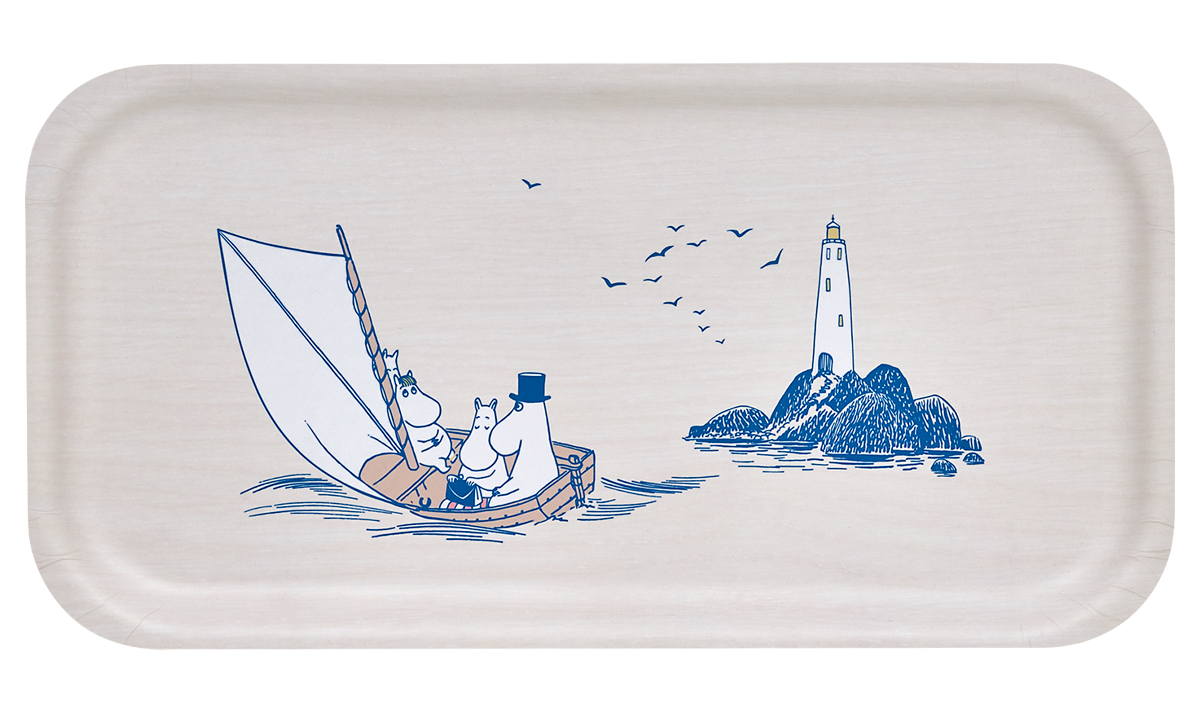 Mumin Bricka 43x22 cm - Sailors