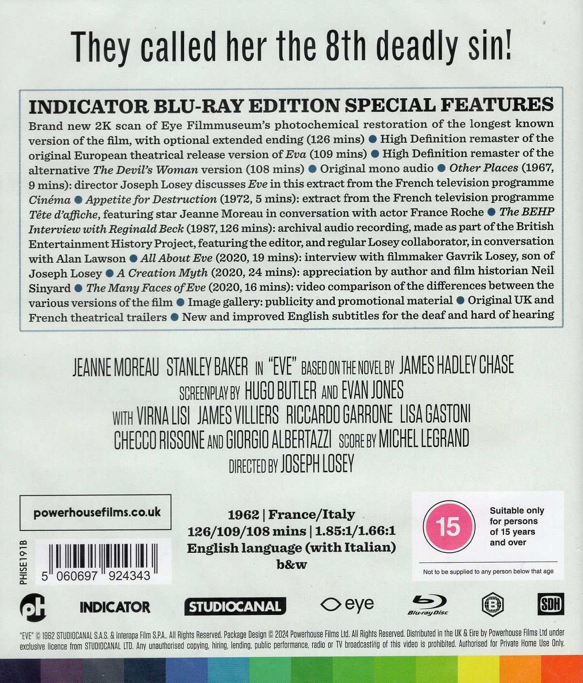 Eve (ej svensk text) (Blu-ray) - 2