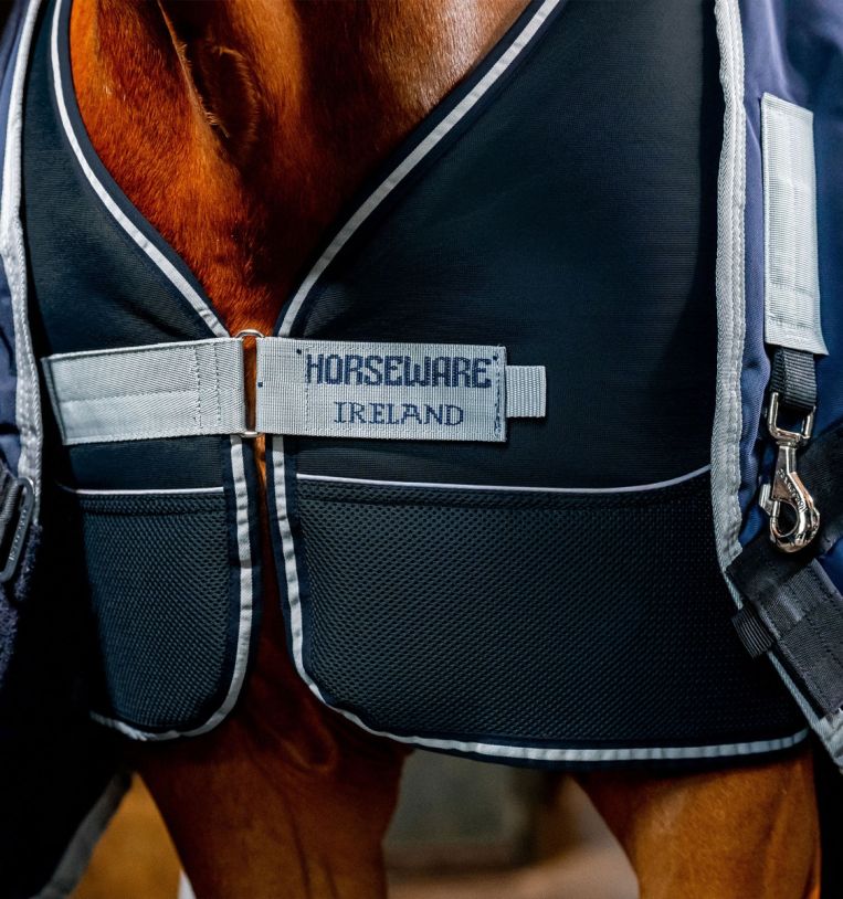 Horseware® Dry Liner (50g Light) - Navy/Silver