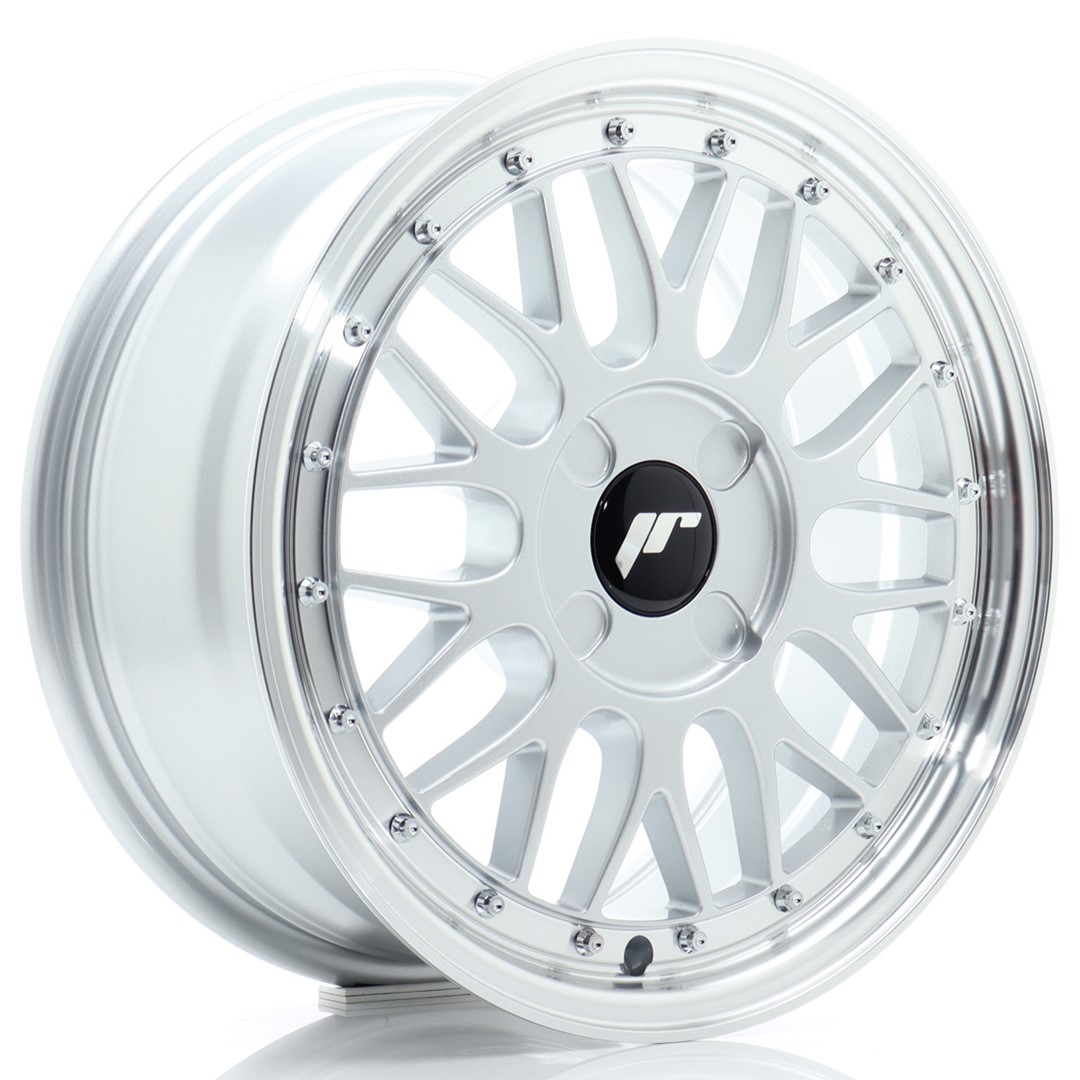 16" JR Wheels JR23 - Hyper Silver Machined Lip