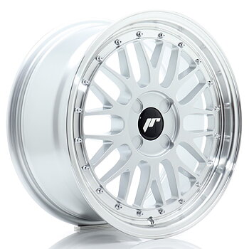 17" JR Wheels JR23 - Hyper Silver Machined Lip
