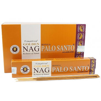 Golden Nag Palo Santo Incense