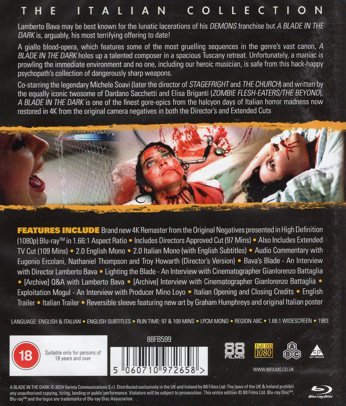 A Blade In the Dark (ej svensk text) (Blu-ray) - 2