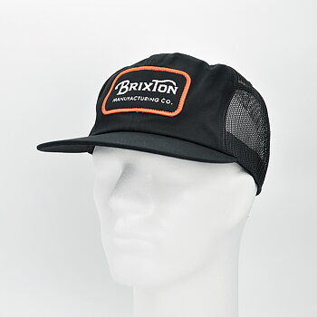 Brixton - Grade HP Trucker Hat Black/Orange/White