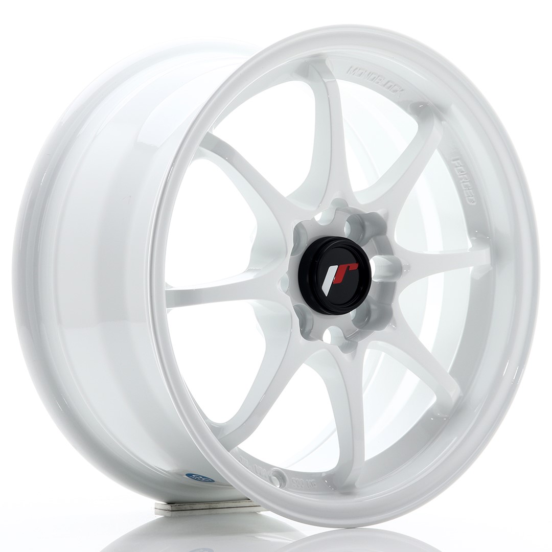 15" JR Wheels JR5 - White