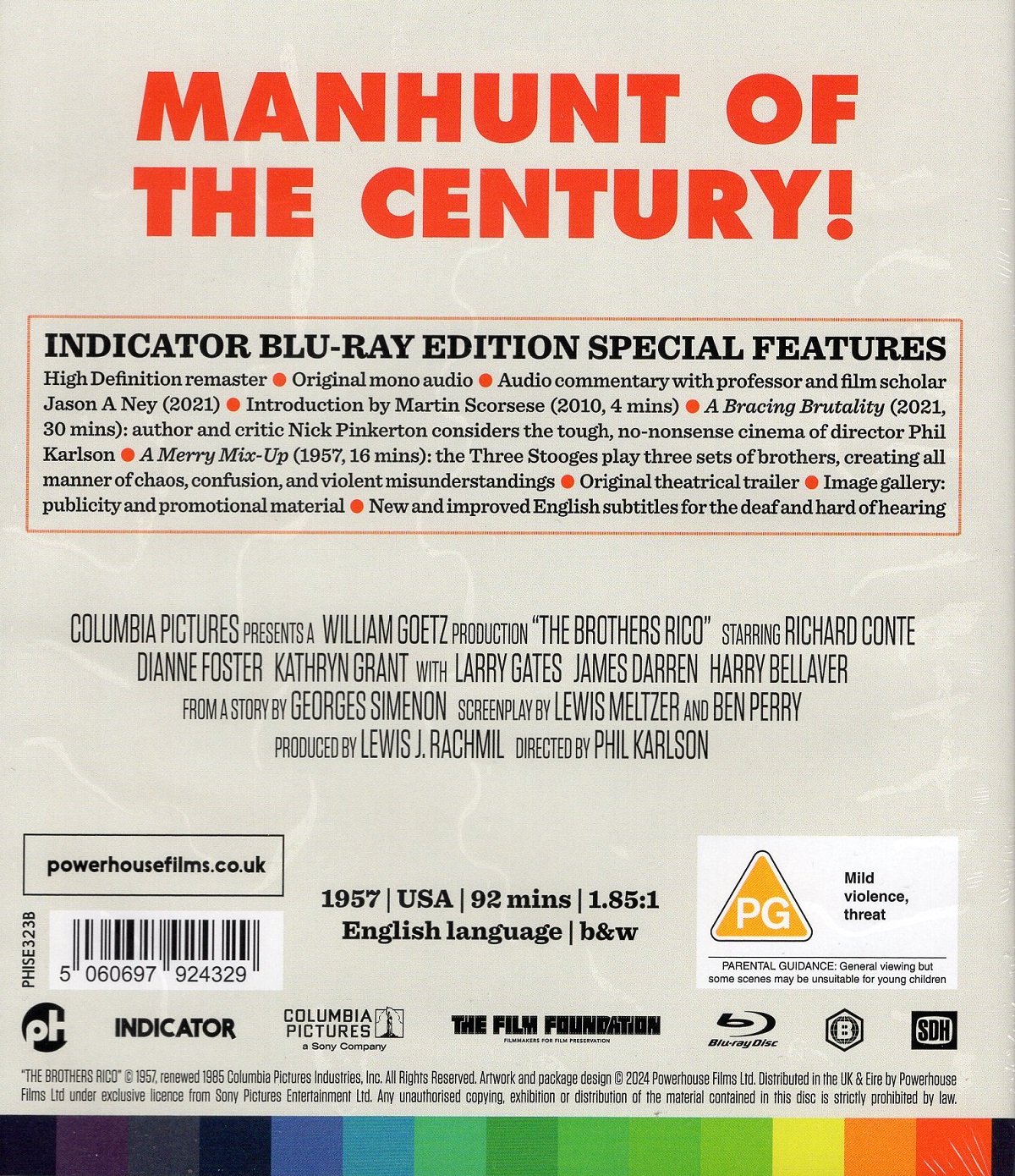 The Brothers Rico (ej svensk text) (Blu-ray) - 2