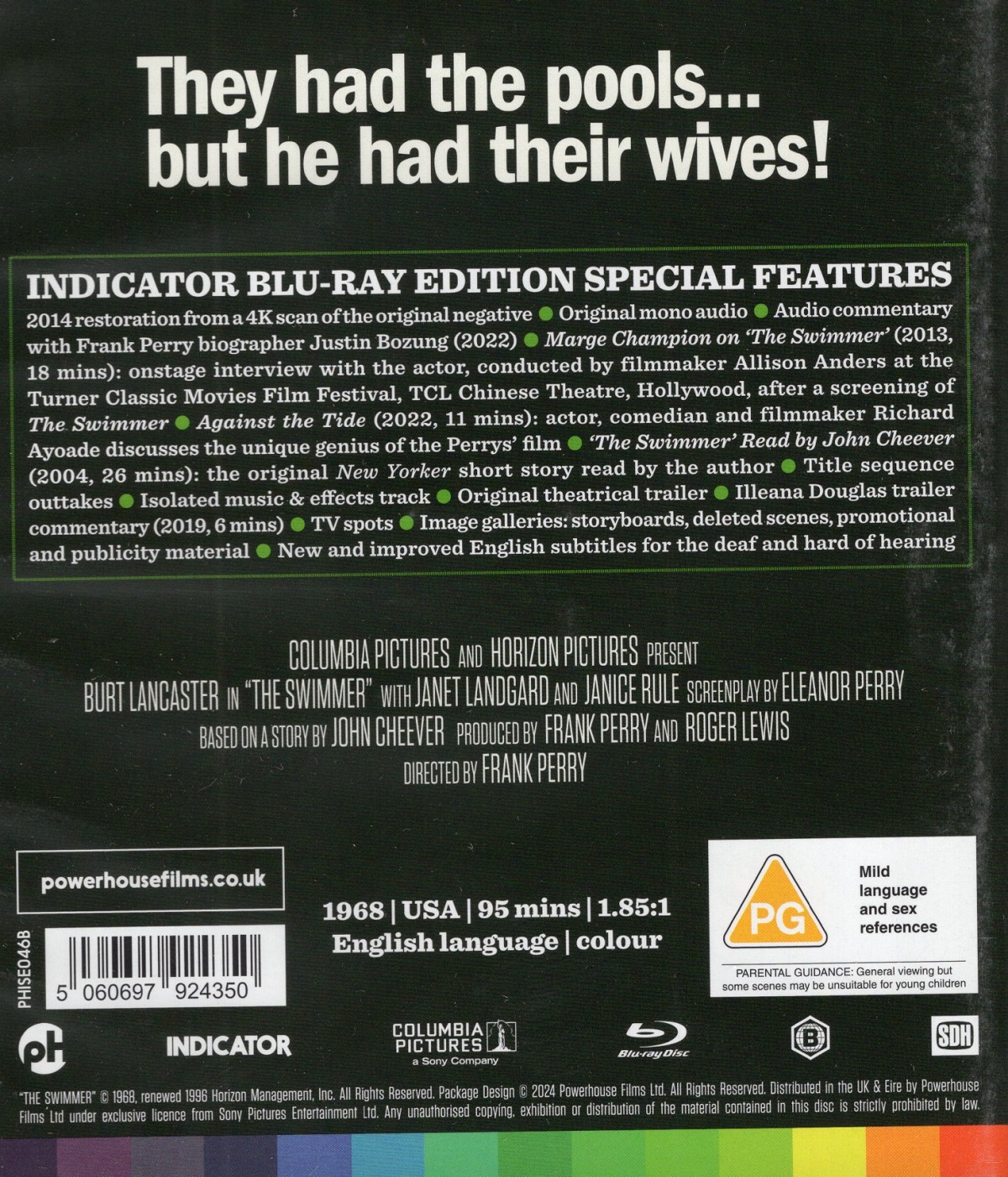 The Swimmer (ej svensk text) (Blu-ray) - 2