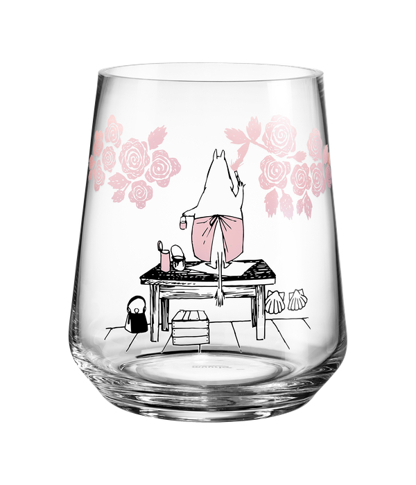 Moominmamma Lantern / Vase 17,5 cm - Roses