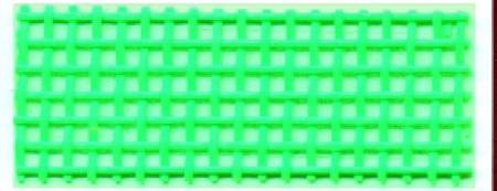 Nät Vinyl,  Hård Mesh Lime