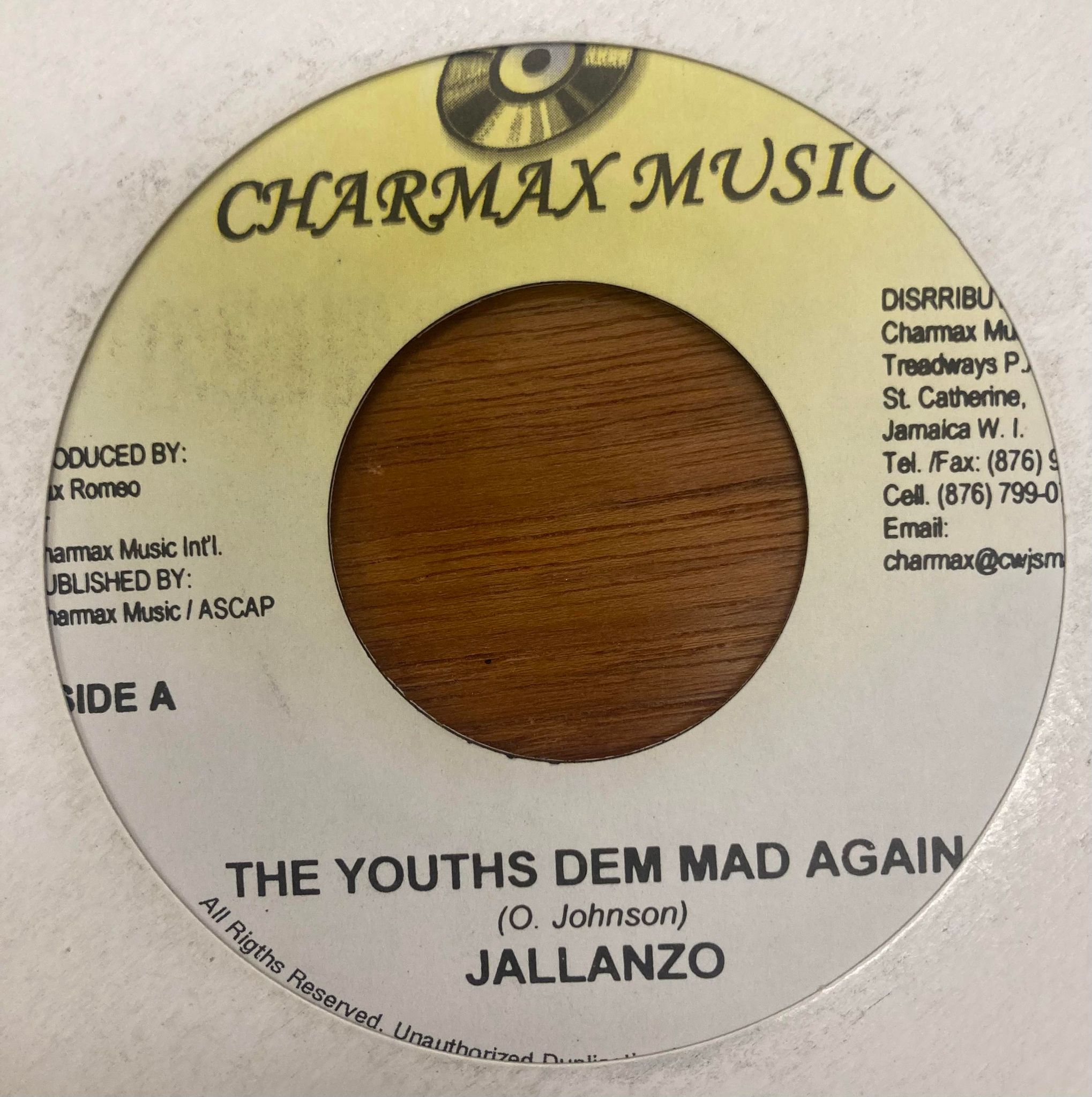 Jallanzo - The Youths Dem Mad Again