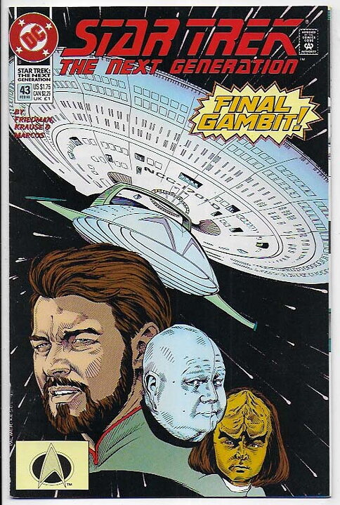 Star Trek: The Next Generation # 43 VF/NM