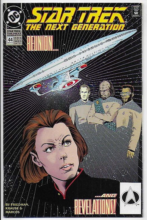 Star Trek: The Next Generation # 44 VF/NM