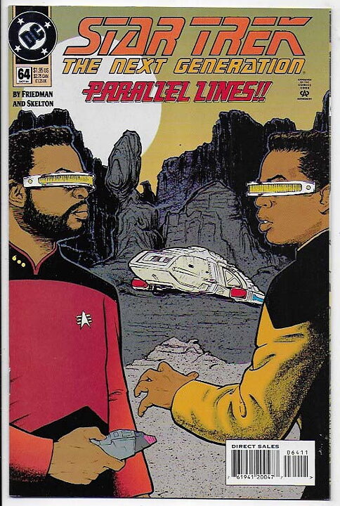 Star Trek: The Next Generation # 64 VF/NM