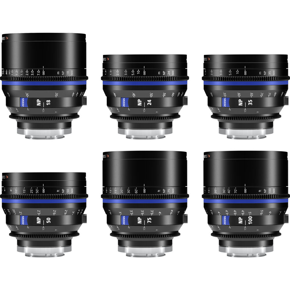 ZEISS Nano Prime 6-Lens Set