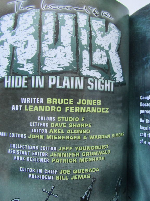 Incredible Hulk Vol. 5 : Hide in Plain Sight - 3