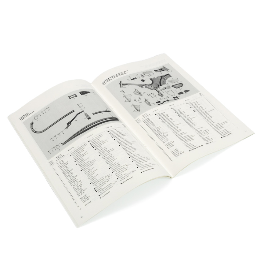 Reservdelskatalog för Zündapp  typ 441 - 2