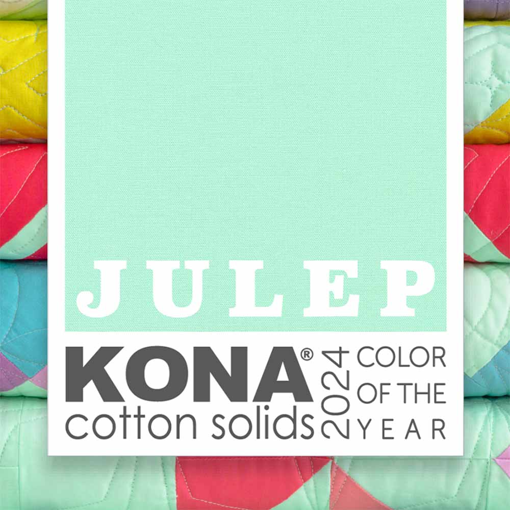 "Julep" Kona Cotton Solid Color of the Year 2024 - 4