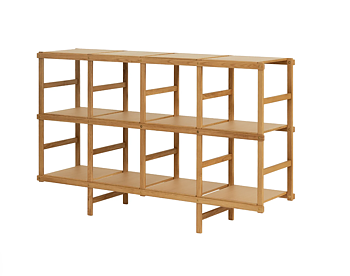Frame Shelf Medium  oak - Design House Stockholm