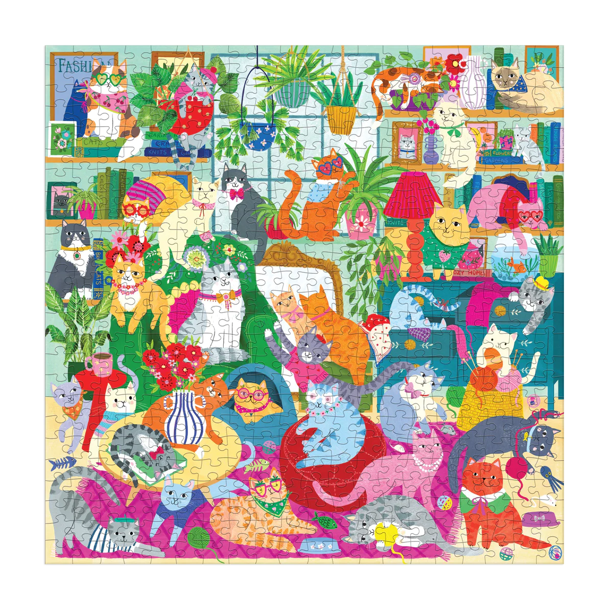 Caturday Afternoon 500 Piece Family Puzzle - 3