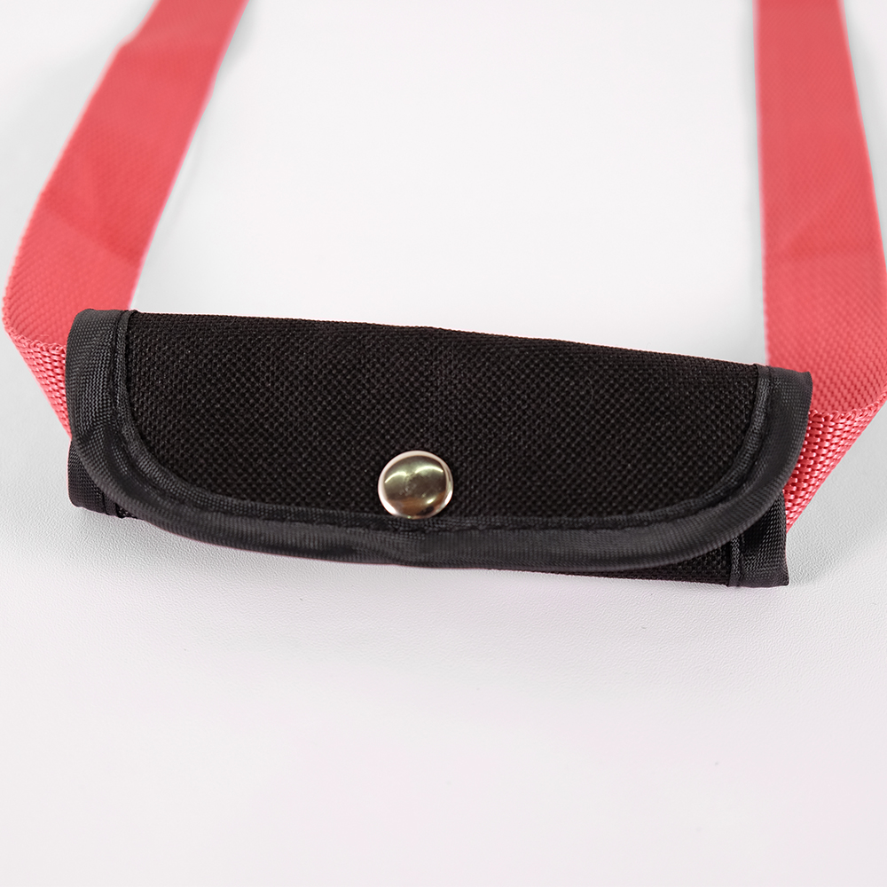 Pet Travel Carrier - Foldable -  Black Red  - 8