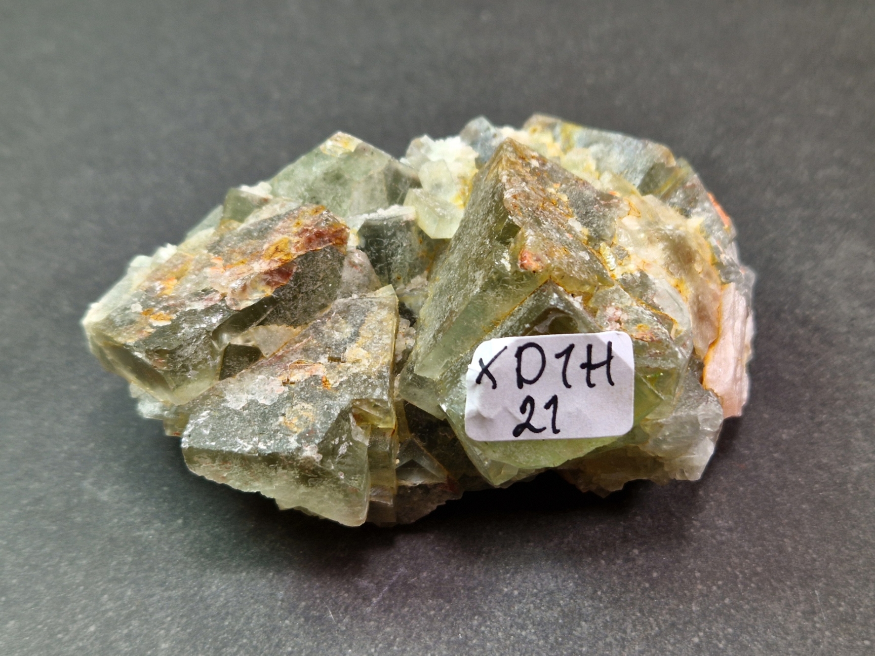 Fluorit Kluster  - 21