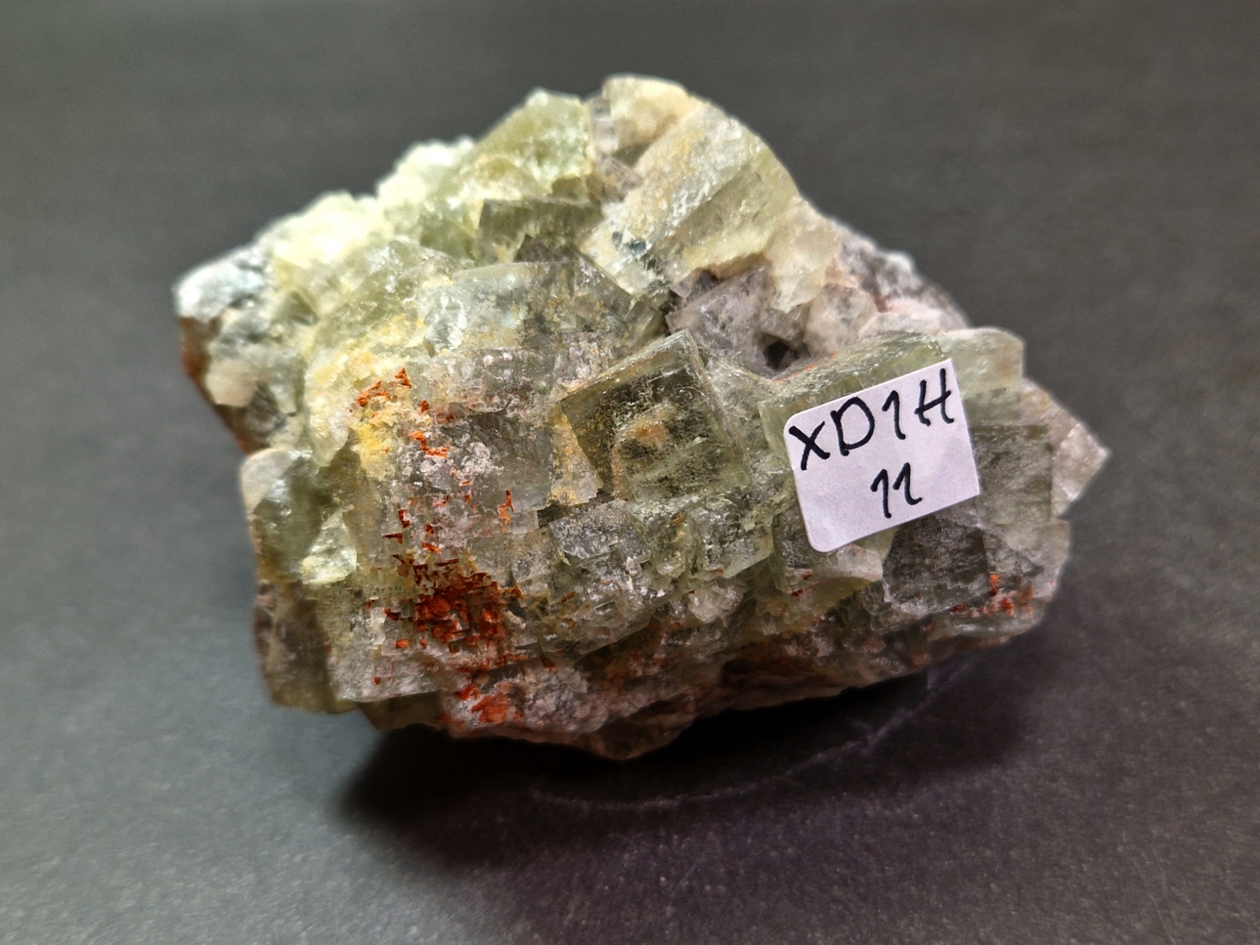 Fluorit Kluster  - 11