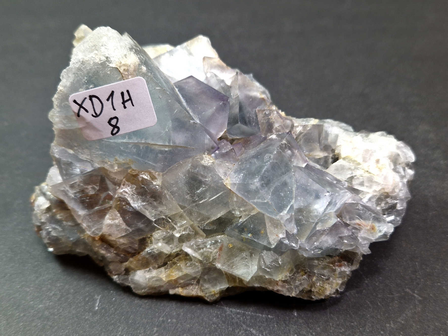 Fluorit Kluster  - 8