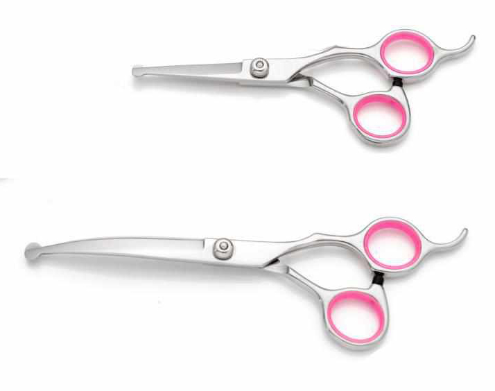 Deluxe Hairdressing Kit for Kids - 8-pieces Pink including Hairdressing Apron - Single Color Deluxe Black for free! - 2