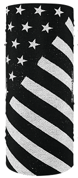 TUNNEL MOTLEY TUBE  "HALSVÄRMARE" USA FLAGGA