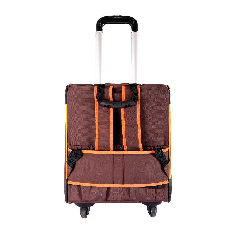 Liso Backpack Parallel Transport Pet Trolley -Slate/Sapphire - 8