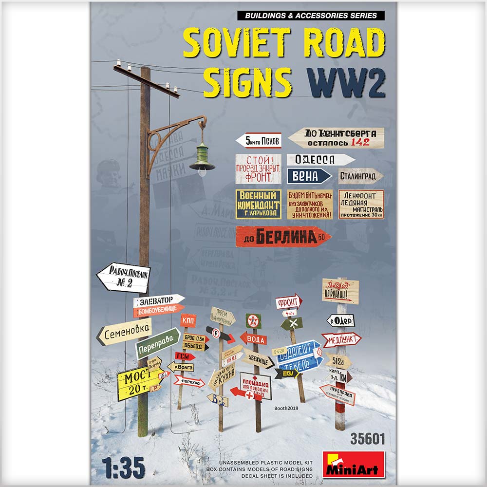 1/35 Soviet Road Signs WW2