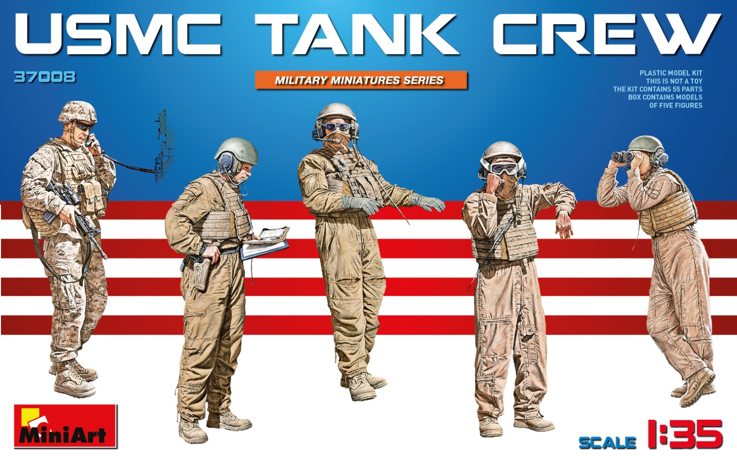 1/35 USMC Tank Crew